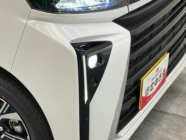 タントカスタムXリミテッド レーダークルコン 届出済未使用車衝突被害軽減ブレーキ コーナーセンサー バックカメラ(ナビ装着時用) 両側電動スライドドア 前席シートヒーター 電動パーキングブレーキ LED オートライト オートエアコン クルーズコントロール(滋賀県)の中古車