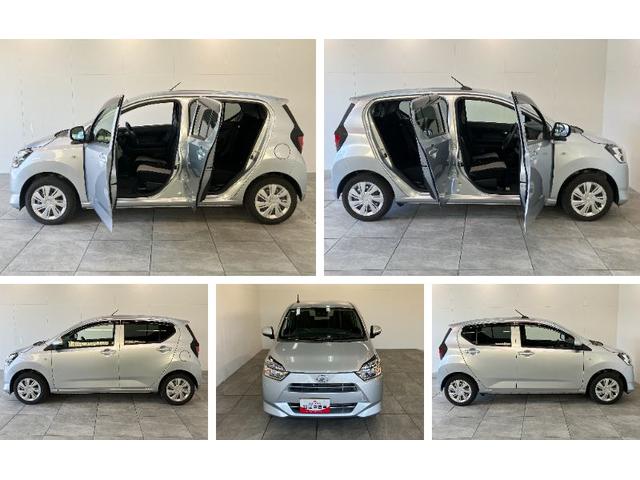 ミライースＸリミテッドＳＡ　コーナーセンサー　ＬＥＤライト　電格ミラー衝突被害軽減ブレーキ　スマアシ３　コーナーセンサー　バックカメラ（ナビ装着時用）　ＣＤステレオ　ＬＥＤヘッドライト　電格ミラー　マニュアルレベリング　キーレスエントリー　オートライト　エコアイドル（滋賀県）の中古車