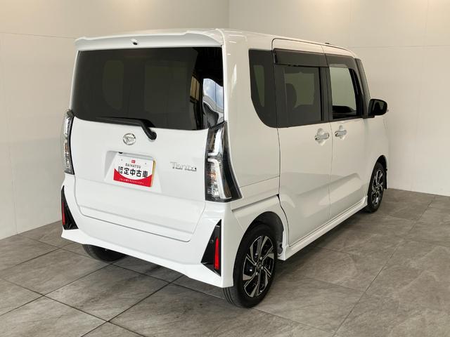 タントカスタムＸ　フルセグナビ　バックカメラ　前後ドラレコ　ＬＥＤ衝突被害軽減ブレーキ　コーナーセンサー　フルセグナビ　Ｂｌｕｅｔｏｏｔｈ　ＤＶＤ再生　ＵＳＢ　バックカメラ　前後ドラレコ　両側電動スライドドア　前席シートヒーター　ＬＥＤ　オートライト　スマートキー（滋賀県）の中古車