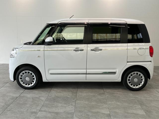 ムーヴキャンバスセオリーＧ　９型ディスプレイオーディオ　ＩＤＬＥレス衝突被害軽減ブレーキ　コーナーセンサー　９型ディスプレイオーディオ　フルセグ　Ｂｌｕｅｔｏｏｔｈ　ＵＳＢ　バックカメラ　両側電動スライドドア　前席シートヒーター　ＬＥＤ　ワイヤレス充電器　電格ミラー（滋賀県）の中古車