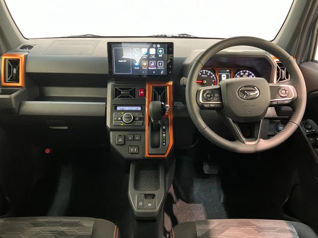 タフトG 9型ディスプレイオーディオ クルコン 届出済未使用車衝突被害軽減ブレーキ コーナーセンサー ディスプレイオーディオ フルセグ Bluetooth USB バックカメラ 前席シートヒーター 電動パーキング LED オートライト クルコン オートエアコン(滋賀県)の中古車