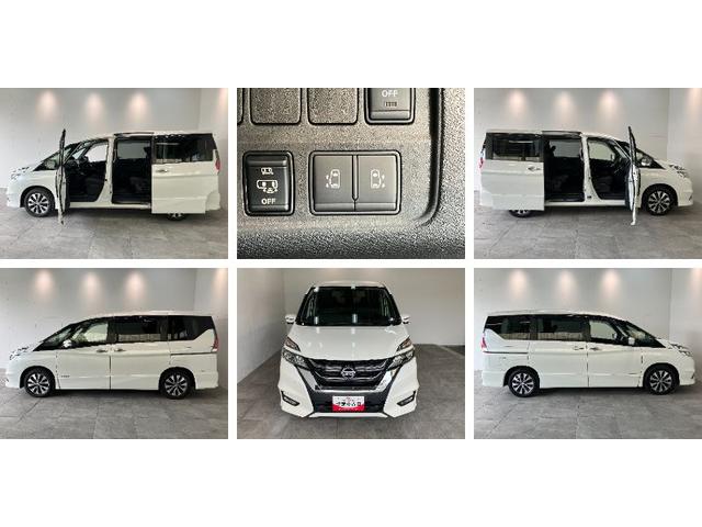 セレナハイウェイスターＶセレクション２　９型ナビ　プロパイロット衝突被害軽減ブレーキ　プロパイロット　９型フルセグナビ　ＤＶＤ　Ｂｌｕｅｔｏｏｔｈ　ＵＳＢ　パノラマカメラ　ドラレコ　ＥＴＣ　駐車支援システム　インテリジェントルームミラー　両側電動スライドドア（滋賀県）の中古車