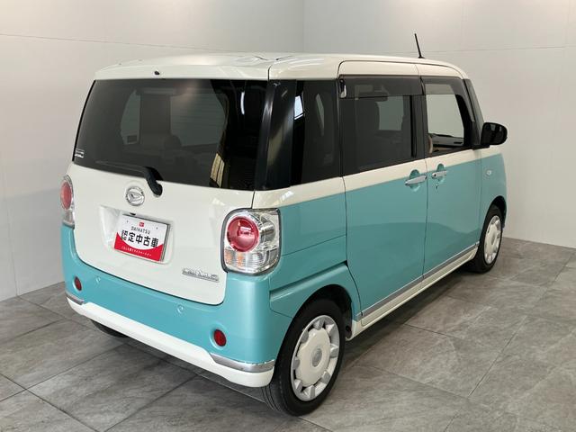 ムーヴキャンバスＧメイクアップＶＳ　ＳＡ３　８型ナビ　パノラマカメラ衝突被害軽減ブレーキ　８インチフルセグナビ　ＤＶＤ再生　Ｂｌｕｅｔｏｏｔｈ　ＵＳＢ　パノラマカメラ　前後ドラレコ　ＥＴＣ　両側電動スライドドア　ＬＥＤ　オートライト　シートヒーター　オートエアコン（滋賀県）の中古車