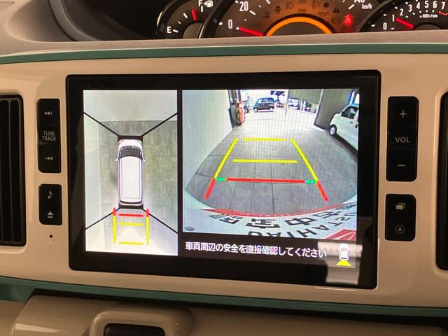 ムーヴキャンバスＧメイクアップＶＳ　ＳＡ３　８型ナビ　パノラマカメラ衝突被害軽減ブレーキ　８インチフルセグナビ　ＤＶＤ再生　Ｂｌｕｅｔｏｏｔｈ　ＵＳＢ　パノラマカメラ　前後ドラレコ　ＥＴＣ　両側電動スライドドア　ＬＥＤ　オートライト　シートヒーター　オートエアコン（滋賀県）の中古車