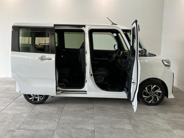 タントカスタムＸ　フルセグナビ　パノラマカメラ　前後ドラレコ衝突被害軽減ブレーキ　コーナーセンサー　フルセグナビ　Ｂｌｕｅｔｏｏｔｈ　ＤＶＤ再生　ＵＳＢ　パノラマカメラ　前後ドラレコ　両側電動スライドドア　前席シートヒーター　ＬＥＤ　オートライト　スマートキー（滋賀県）の中古車