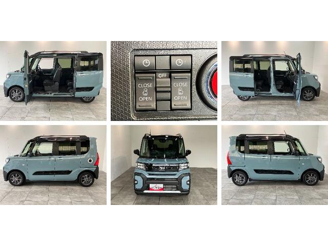 タントファンクロス フルセグナビ バックカメラ 前後ドラレコ衝突被害軽減ブレーキ コーナーセンサー フルセグナビ Bluetooth DVD再生 USB バックカメラ 前後ドラレコ 両側電動スライドドア 前席シートヒーター LED オートライト スマートキー(滋賀県)の中古車