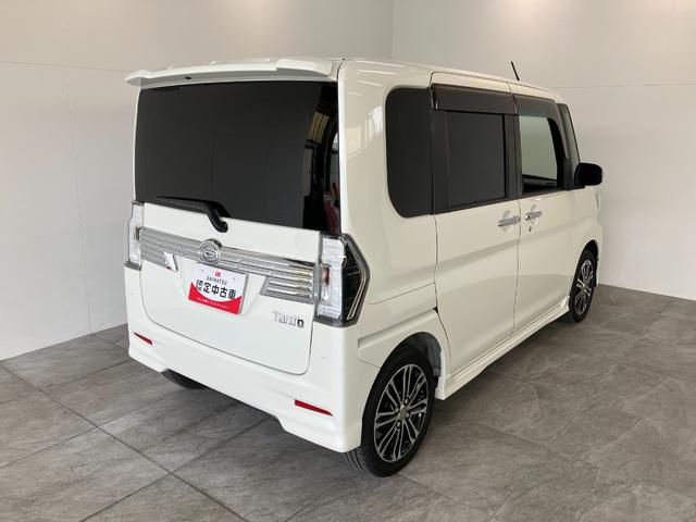 タントカスタムRSトップエディションSA3 8型ナビ ターボ衝突被害軽減ブレーキ 8型フルセグナビ Bluetooth DVD再生 バックカメラ リアフリップダウンモニター ETC 両側電動スライドドア シートヒーター LED オートライト スマートキー(滋賀県)の中古車