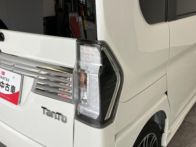 タントカスタムRSトップエディションSA3 8型ナビ ターボ衝突被害軽減ブレーキ 8型フルセグナビ Bluetooth DVD再生 バックカメラ リアフリップダウンモニター ETC 両側電動スライドドア シートヒーター LED オートライト スマートキー(滋賀県)の中古車