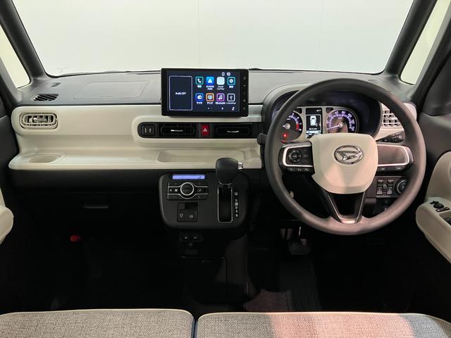 ムーヴキャンバスストライプスＧ　９型ディスプレイオーディオ　駐車支援システム衝突被害軽減ブレーキ　コーナーセンサー　９型ディスプレイオーディオ　フルセグ　Ｂｌｕｅｔｏｏｔｈ　ＵＳＢ　パノラマカメラ　両側電動スライドドア　前席シートヒーター　ワイヤレス充電器　駐車支援システム（滋賀県）の中古車