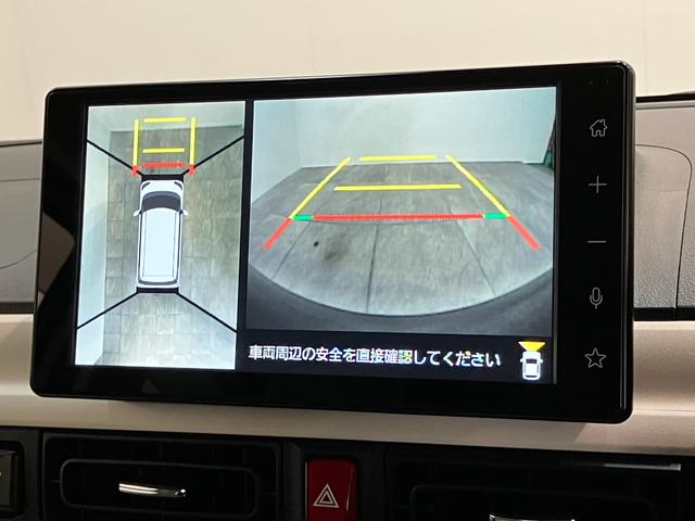 ムーヴキャンバスストライプスＧ　９型ディスプレイオーディオ　駐車支援システム衝突被害軽減ブレーキ　コーナーセンサー　９型ディスプレイオーディオ　フルセグ　Ｂｌｕｅｔｏｏｔｈ　ＵＳＢ　パノラマカメラ　両側電動スライドドア　前席シートヒーター　ワイヤレス充電器　駐車支援システム（滋賀県）の中古車