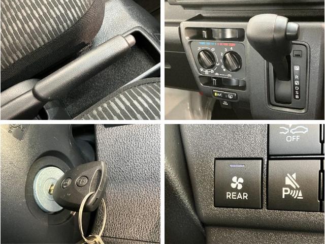 ハイゼットカーゴＤＸ　４ＷＤ　ＣＶＴ車　コーナーセンサー　キーレス　前席ＰＷ衝突被害軽減ブレーキ　スマアシ　パートタイム４ＷＤ　コーナーセンサー　前席パワーウインドウ　ＡＭ／ＦＭラジオ　両側スライドドア　オートライト　マニュアルレベリング　キーレスエントリー（滋賀県）の中古車