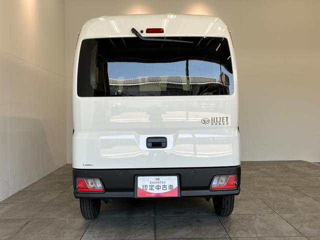 ハイゼットカーゴＤＸ　４ＷＤ　コーナーセンサー　ドラレコ　キーレスエントリー衝突被害軽減ブレーキ　スマアシ　パートタイム４ＷＤ　コーナーセンサー　前席パワーウインドウ　ＡＭ／ＦＭステレオ　ドラレコ　両側スライドドア　オートライト　マニュアルレベリング（滋賀県）の中古車