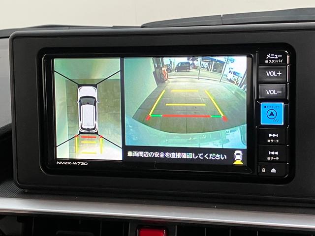ロッキープレミアムＧ　フルセグナビ　パノラマカメラ　レーダークルコン衝突被害軽減ブレーキ　コーナーセンサー　フルセグナビ　Ｂｌｕｅｔｏｏｔｈ　ＵＳＢ　ＤＶＤ再生　パノラマカメラ　ＬＥＤ　オートライト　オートエアコン　クルーズコントロール　シートヒーター　エコアイドル（滋賀県）の中古車
