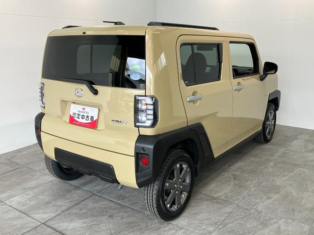 タフトＧターボ　フルセグナビ　バックカメラ　クルーズコントロール衝突被害軽減ブレーキ　コーナーセンサー　フルセグナビ　ＤＶＤ　Ｂｌｕｅｔｏｏｔｈ　ＵＳＢ　バックカメラ　ドラレコ　前席シートヒーター　ＬＥＤ　レーダークルーズコントロール　タイヤ４本新品交換済み（滋賀県）の中古車