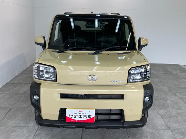 タフトＧターボ　フルセグナビ　バックカメラ　クルーズコントロール衝突被害軽減ブレーキ　コーナーセンサー　フルセグナビ　ＤＶＤ　Ｂｌｕｅｔｏｏｔｈ　ＵＳＢ　バックカメラ　ドラレコ　前席シートヒーター　ＬＥＤ　レーダークルーズコントロール　タイヤ４本新品交換済み（滋賀県）の中古車