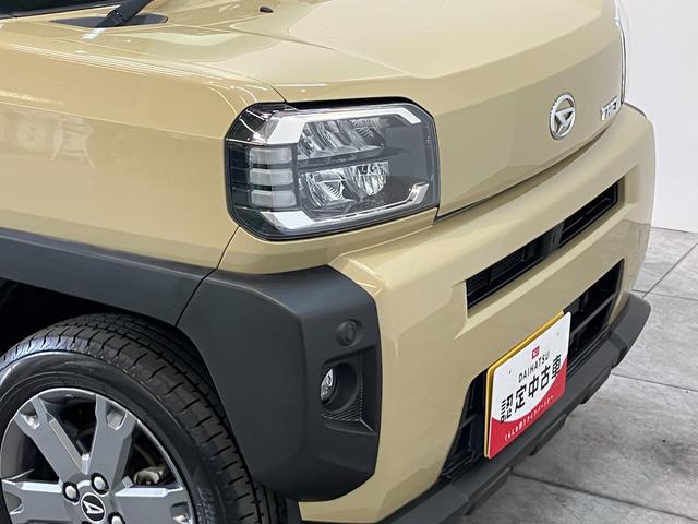 タフトＧターボ　フルセグナビ　バックカメラ　クルーズコントロール衝突被害軽減ブレーキ　コーナーセンサー　フルセグナビ　ＤＶＤ　Ｂｌｕｅｔｏｏｔｈ　ＵＳＢ　バックカメラ　ドラレコ　前席シートヒーター　ＬＥＤ　レーダークルーズコントロール　タイヤ４本新品交換済み（滋賀県）の中古車