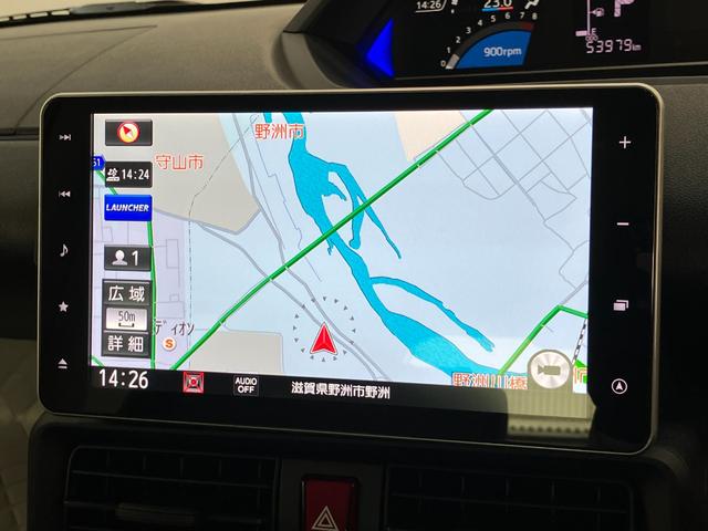 タントＸターボ　９型ナビ　バックカメラ　　前後ドラレコ　クルコン衝突被害軽減ブレーキ　コーナーセンサー　９型フルセグナビ　Ｂｌｕｅｔｏｏｔｈ　ＤＶＤ　ＵＳＢ　バックカメラ　前後ドラレコ　ＥＴＣ　両側電動スライドドア　前席シートヒーター　レーダークルーズコントロール（滋賀県）の中古車