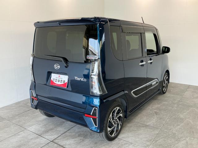 タントカスタムＲＳスタイルセレクション　ターボ　９型ナビ　Ｐカメラ衝突被害軽減ブレーキ　コーナーセンサー　９型フルセグナビ　Ｂｌｕｅｔｏｏｔｈ　ＤＶＤ　ＵＳＢ　パノラマカメラ　前後ドラレコ　両側電動スライドドア　シートヒーター　ＬＥＤ　レーダークルーズコントロール（滋賀県）の中古車