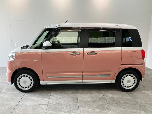 ムーヴキャンバスストライプスＧ　９型Ｄ．Ａ　駐車支援システム　パノラマカメラ衝突被害軽減ブレーキ　コーナーセンサー　ディスプレイオーディオ　フルセグ　Ｂｌｕｅｔｏｏｔｈ　ＵＳＢ　パノラマカメラ　両側電動スライドドア　シートヒーター　ＬＥＤ　ワイヤレス充電器　駐車支援システム（滋賀県）の中古車