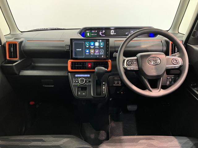 タントファンクロス　９型ディスプレイオーディオ　Ｂカメラ　クルコン衝突被害軽減ブレーキ　コーナーセンサー　ディスプレイオーディオ　フルセグ　Ｂｌｕｅｔｏｏｔｈ　ＵＳＢ　バックカメラ　両側電動スライドドア　前席シートヒーター　レーダークルーズコントロール　エコアイドル（滋賀県）の中古車