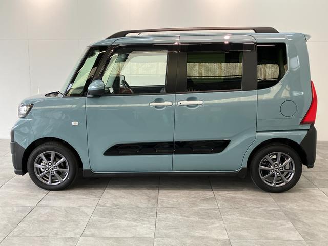 タントファンクロス　９型ディスプレイオーディオ　Ｂカメラ　クルコン衝突被害軽減ブレーキ　コーナーセンサー　ディスプレイオーディオ　フルセグ　Ｂｌｕｅｔｏｏｔｈ　ＵＳＢ　バックカメラ　両側電動スライドドア　前席シートヒーター　レーダークルーズコントロール　エコアイドル（滋賀県）の中古車