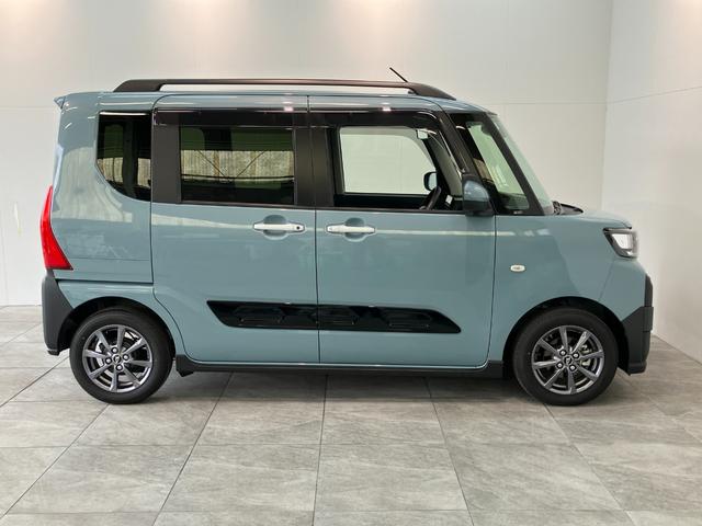 タントファンクロス　９型ディスプレイオーディオ　Ｂカメラ　クルコン衝突被害軽減ブレーキ　コーナーセンサー　ディスプレイオーディオ　フルセグ　Ｂｌｕｅｔｏｏｔｈ　ＵＳＢ　バックカメラ　両側電動スライドドア　前席シートヒーター　レーダークルーズコントロール　エコアイドル（滋賀県）の中古車