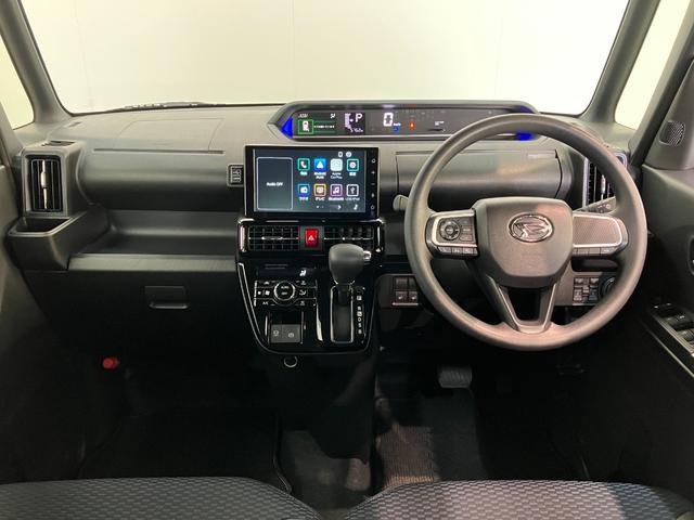 タントカスタムＸ　９型ディスプレイオーディオ　駐車支援システム衝突被害軽減ブレーキ　コーナーセンサー　ディスプレイオーディオ　フルセグ　Ｂｌｕｅｔｏｏｔｈ　ＵＳＢ　パノラマカメラ　両側電動スライドドア　前席シートヒーター　ＬＥＤ　スマートキー　駐車支援システム（滋賀県）の中古車