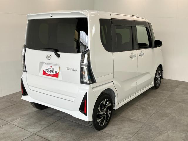 タントカスタムＸ　９型ディスプレイオーディオ　駐車支援システム衝突被害軽減ブレーキ　コーナーセンサー　ディスプレイオーディオ　フルセグ　Ｂｌｕｅｔｏｏｔｈ　ＵＳＢ　パノラマカメラ　両側電動スライドドア　前席シートヒーター　ＬＥＤ　スマートキー　駐車支援システム（滋賀県）の中古車