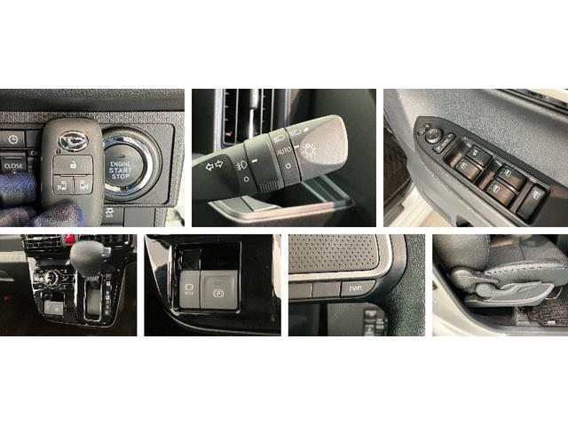 タントカスタムＸ　９型ディスプレイオーディオ　駐車支援システム衝突被害軽減ブレーキ　コーナーセンサー　ディスプレイオーディオ　フルセグ　Ｂｌｕｅｔｏｏｔｈ　ＵＳＢ　パノラマカメラ　両側電動スライドドア　前席シートヒーター　ＬＥＤ　スマートキー　駐車支援システム（滋賀県）の中古車