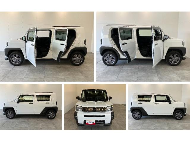 タフトＧ　ダーククロムベンチャー　９型ディスプレイオーディオ衝突被害軽減ブレーキ　コーナーセンサー　ディスプレイオーディオ　フルセグ　Ｂｌｕｅｔｏｏｔｈ　ＵＳＢ　バックカメラ　シートヒーター　電動パーキング　ＬＥＤ　オートライト　オートエアコン　エコアイドル（滋賀県）の中古車