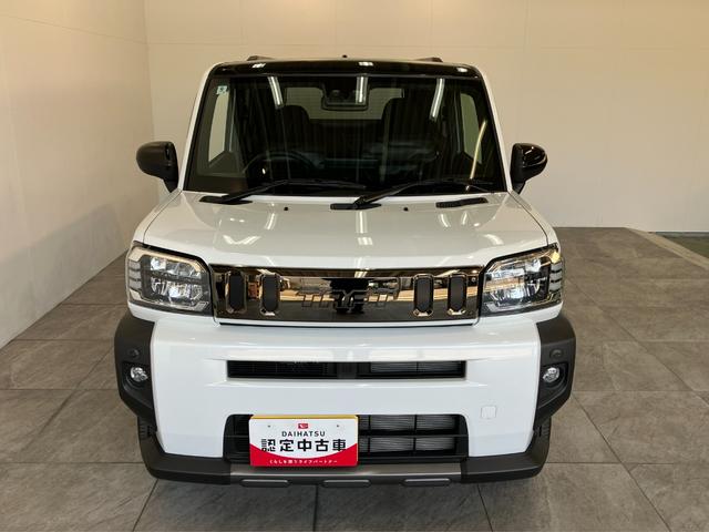 タフトＧ　ダーククロムベンチャー　９型ディスプレイオーディオ衝突被害軽減ブレーキ　コーナーセンサー　ディスプレイオーディオ　フルセグ　Ｂｌｕｅｔｏｏｔｈ　ＵＳＢ　バックカメラ　シートヒーター　電動パーキング　ＬＥＤ　オートライト　オートエアコン　エコアイドル（滋賀県）の中古車