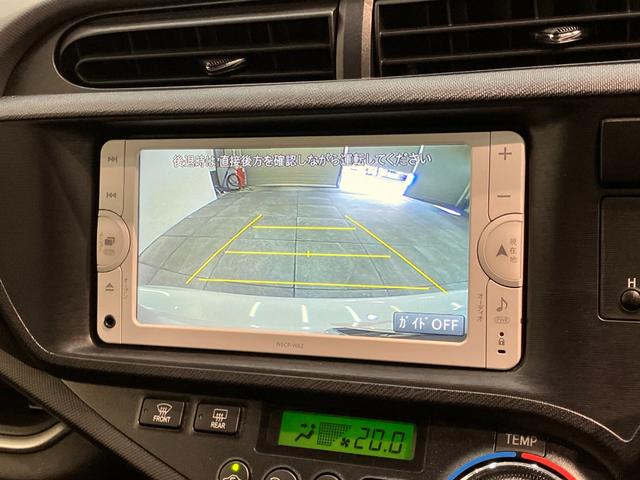 アクアＧブラックソフトレザーセレクション　ワンセグナビ　Ｂカメラコーナーセンサー　ワンセグナビ　Ｂｌｕｅｔｏｏｔｈ　バックカメラ　ドラレコ　ＥＴＣ　シートヒーター　オートエアコン　スマートキー　電動格納式ミラー　マニュアルレベリング（滋賀県）の中古車