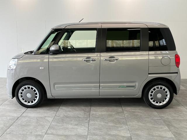 ムーヴキャンバスセオリーＧ　９型ディスプレイオーディオ　フルセグ　Ｂカメラ衝突被害軽減ブレーキ　コーナーセンサー　９型ディスプレイオーディオ　フルセグ　Ｂｌｕｅｔｏｏｔｈ　ＵＳＢ　バックカメラ　両側電動スライドドア　前席シートヒーター　ＬＥＤ　ワイヤレス充電器　エコアイドル（滋賀県）の中古車