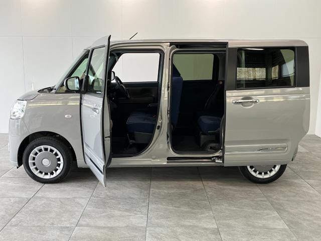 ムーヴキャンバスセオリーＧ　９型ディスプレイオーディオ　フルセグ　Ｂカメラ衝突被害軽減ブレーキ　コーナーセンサー　９型ディスプレイオーディオ　フルセグ　Ｂｌｕｅｔｏｏｔｈ　ＵＳＢ　バックカメラ　両側電動スライドドア　前席シートヒーター　ＬＥＤ　ワイヤレス充電器　エコアイドル（滋賀県）の中古車