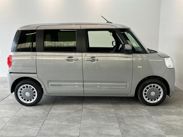 ムーヴキャンバスセオリーＧ　９型ディスプレイオーディオ　フルセグ　Ｂカメラ衝突被害軽減ブレーキ　コーナーセンサー　９型ディスプレイオーディオ　フルセグ　Ｂｌｕｅｔｏｏｔｈ　ＵＳＢ　バックカメラ　両側電動スライドドア　前席シートヒーター　ＬＥＤ　ワイヤレス充電器　エコアイドル（滋賀県）の中古車