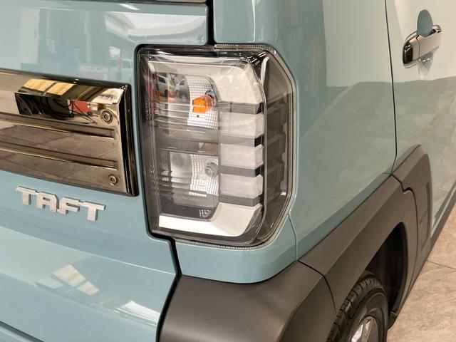 タフトＧダーククロムベンチャー　９型ディスプレイオーディオ衝突被害軽減ブレーキ　コーナーセンサー　ディスプレイオーディオ　フルセグ　Ｂｌｕｅｔｏｏｔｈ　ＵＳＢ　バックカメラ　シートヒーター　電動パーキング　ＬＥＤ　オートライト　オートエアコン　エコアイドル（滋賀県）の中古車