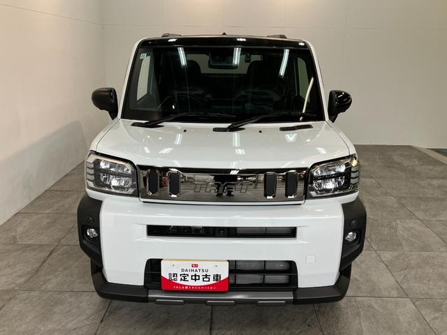 タフトＧターボ　ダーククロムベンチャー　１０型ナビ　パノラマカメラ衝突被害軽減ブレーキ　コーナーセンサー　１０型フルセグナビ　ＤＶＤ再生　Ｂｌｕｅｔｏｏｔｈ　ＵＳＢ　パノラマカメラ　前後ドラレコ　前席シートヒーター　ＬＥＤ　オートライト　レーダークルーズコントロール（滋賀県）の中古車