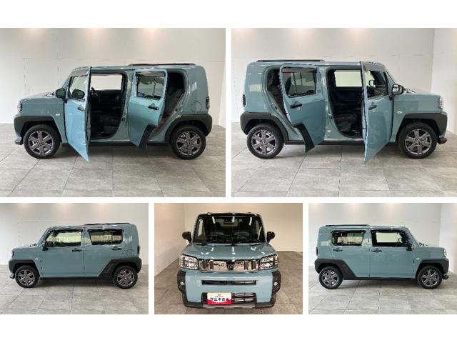 タフトＧ　ダーククロムベンチャー　ＩＤＬＥレス　１０型フルセグナビ衝突被害軽減ブレーキ　コーナーセンサー　１０型フルセグナビ　ＤＶＤ再生　Ｂｌｕｅｔｏｏｔｈ　ＵＳＢ　バックカメラ　前後ドラレコ　前席シートヒーター　ＬＥＤ　オートライト　オートエアコン　ＩＤＬＥレス（滋賀県）の中古車