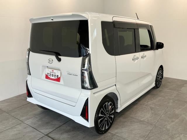 タントカスタムＲＳ　ターボ　９型ディスプレイオーディオ　クルコン衝突被害軽減ブレーキ　コーナーセンサー　９型ディスプレイオーディオ　フルセグ　Ｂｌｕｅｔｏｏｔｈ　ＵＳＢ　バックカメラ　ＥＴＣ　レーダークルコン　両側電動スライドドア　前席シートヒーター　ＬＥＤ（滋賀県）の中古車