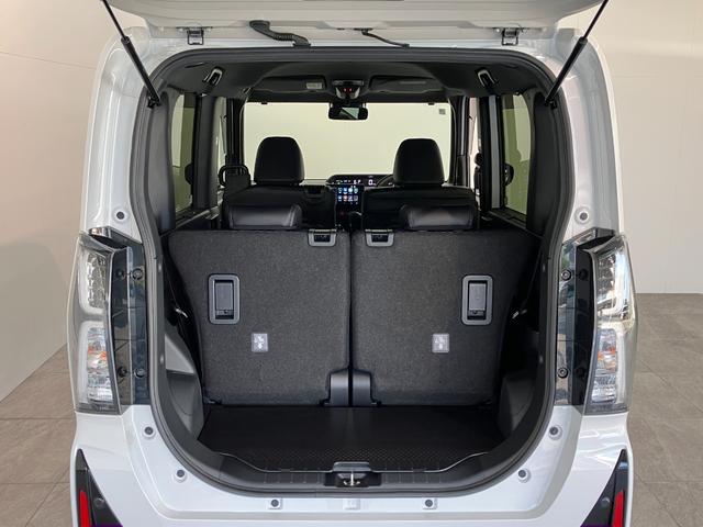 タントカスタムＲＳ　ターボ　９型ディスプレイオーディオ　クルコン衝突被害軽減ブレーキ　コーナーセンサー　９型ディスプレイオーディオ　フルセグ　Ｂｌｕｅｔｏｏｔｈ　ＵＳＢ　バックカメラ　ＥＴＣ　レーダークルコン　両側電動スライドドア　前席シートヒーター　ＬＥＤ（滋賀県）の中古車