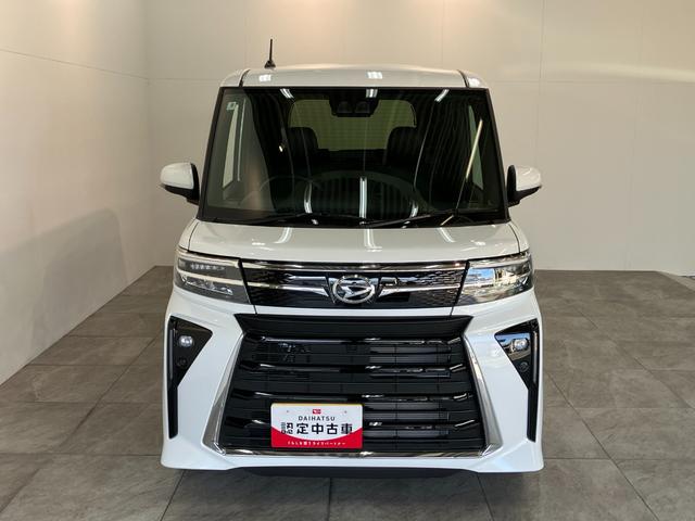 タントカスタムＲＳ　ターボ　９型ディスプレイオーディオ　クルコン衝突被害軽減ブレーキ　コーナーセンサー　９型ディスプレイオーディオ　フルセグ　Ｂｌｕｅｔｏｏｔｈ　ＵＳＢ　バックカメラ　ＥＴＣ　レーダークルコン　両側電動スライドドア　前席シートヒーター　ＬＥＤ（滋賀県）の中古車