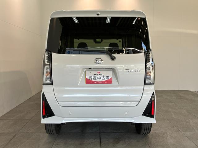 タントカスタムＲＳ　ターボ　９型ディスプレイオーディオ　クルコン衝突被害軽減ブレーキ　コーナーセンサー　９型ディスプレイオーディオ　フルセグ　Ｂｌｕｅｔｏｏｔｈ　ＵＳＢ　バックカメラ　ＥＴＣ　レーダークルコン　両側電動スライドドア　前席シートヒーター　ＬＥＤ（滋賀県）の中古車