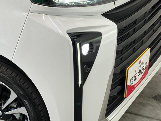 タントカスタムＲＳ　ターボ　９型ディスプレイオーディオ　クルコン衝突被害軽減ブレーキ　コーナーセンサー　９型ディスプレイオーディオ　フルセグ　Ｂｌｕｅｔｏｏｔｈ　ＵＳＢ　バックカメラ　ＥＴＣ　レーダークルコン　両側電動スライドドア　前席シートヒーター　ＬＥＤ（滋賀県）の中古車