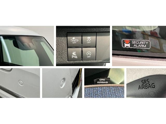 ムーヴキャンバスセオリーＧ　１０型フルセグナビ　前後ドラレコ　届出済未使用車衝突被害軽減ブレーキ　フルセグナビ　ＤＶＤ再生　Ｂｌｕｅｔｏｏｔｈ　ＵＳＢ　バックカメラ　前後ドラレコ　両側電動スライドドア　ＬＥＤ　オートライト　オートエアコン　前席シートヒーター　エコアイドル（滋賀県）の中古車