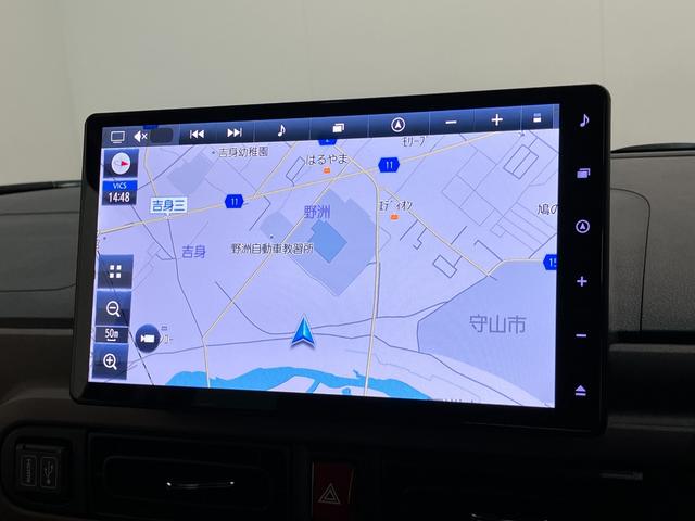 ムーヴキャンバスセオリーＧ　１０型フルセグナビ　前後ドラレコ　届出済未使用車衝突被害軽減ブレーキ　フルセグナビ　ＤＶＤ再生　Ｂｌｕｅｔｏｏｔｈ　ＵＳＢ　バックカメラ　前後ドラレコ　両側電動スライドドア　ＬＥＤ　オートライト　オートエアコン　前席シートヒーター　エコアイドル（滋賀県）の中古車
