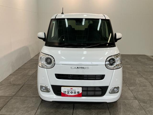 ムーヴキャンバスセオリーＧ　１０型フルセグナビ　前後ドラレコ　届出済未使用車衝突被害軽減ブレーキ　フルセグナビ　ＤＶＤ再生　Ｂｌｕｅｔｏｏｔｈ　ＵＳＢ　バックカメラ　前後ドラレコ　両側電動スライドドア　ＬＥＤ　オートライト　オートエアコン　前席シートヒーター　エコアイドル（滋賀県）の中古車