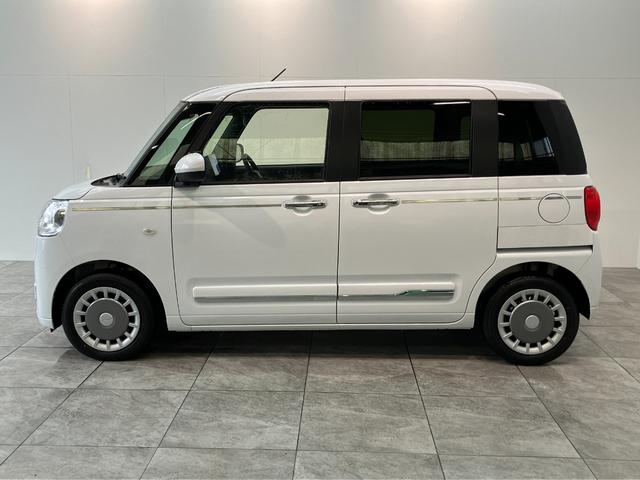 ムーヴキャンバスセオリーＧ　１０型フルセグナビ　前後ドラレコ　届出済未使用車衝突被害軽減ブレーキ　フルセグナビ　ＤＶＤ再生　Ｂｌｕｅｔｏｏｔｈ　ＵＳＢ　バックカメラ　前後ドラレコ　両側電動スライドドア　ＬＥＤ　オートライト　オートエアコン　前席シートヒーター　エコアイドル（滋賀県）の中古車