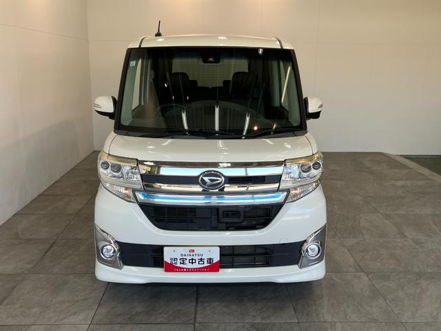 タントカスタムＸトップエディションＳＡ２　フルセグナビ　Ｂカメラ衝突被害軽減ブレーキ　フルセグナビ　Ｂｌｕｅｔｏｏｔｈ　ＤＶＤ再生　ＵＳＢ　バックカメラ　ＥＴＣ　左側電動スライドドア　ＬＥＤ　オートライト　オートエアコン　スマートキー　電格ミラー　エコアイドル（滋賀県）の中古車