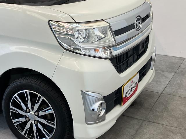 タントカスタムＸトップエディションＳＡ２　フルセグナビ　Ｂカメラ衝突被害軽減ブレーキ　フルセグナビ　Ｂｌｕｅｔｏｏｔｈ　ＤＶＤ再生　ＵＳＢ　バックカメラ　ＥＴＣ　左側電動スライドドア　ＬＥＤ　オートライト　オートエアコン　スマートキー　電格ミラー　エコアイドル（滋賀県）の中古車