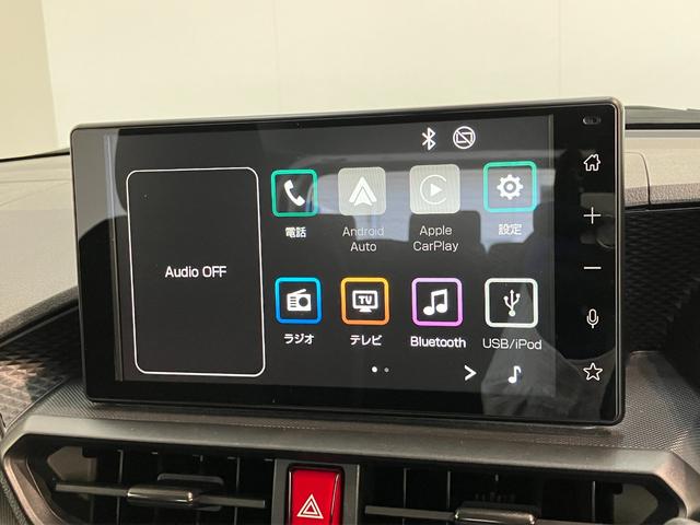 ロッキーＬ　ターボ　９型ディスプレイオーディオ　フルセグ　車検整備付衝突被害軽減ブレーキ　コーナーセンサー　ディスプレイオーディオ　フルセグ　Ｂｌｕｅｔｏｏｔｈ　ＵＳＢ　バックカメラ　ＥＴＣ　ＬＥＤ　オートライト　電動格納式ミラー　スマートキー　エコアイドル　ターボ（滋賀県）の中古車